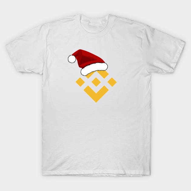 Christmas Cryptocurrency BNB T-Shirt by Cryptolife